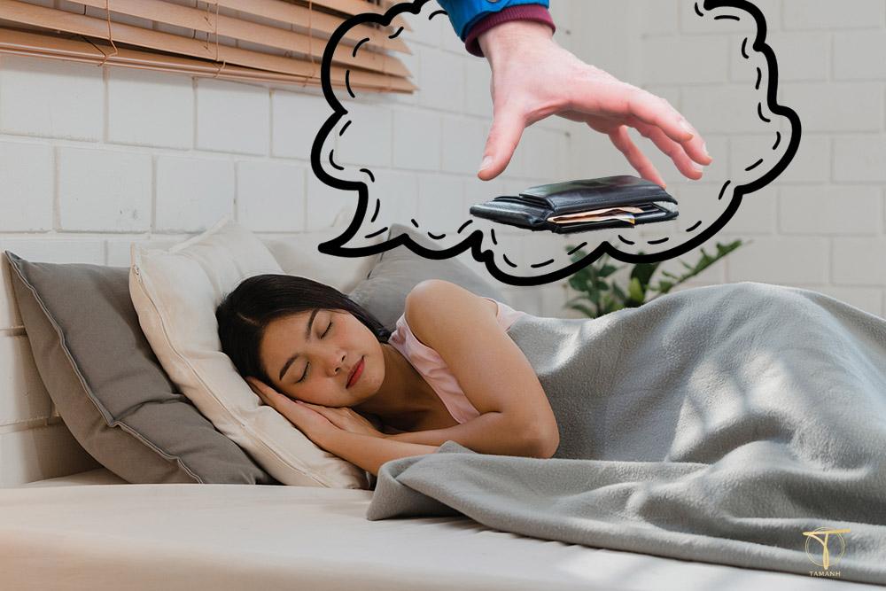 Giấc mơ khóc vì mất tiền
