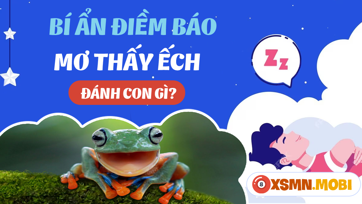 Giải mã giấc mơ thấy ếch đánh đề