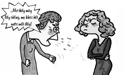 Mẹ nằm mơ thấy con gái lấy chồng buồn bã
