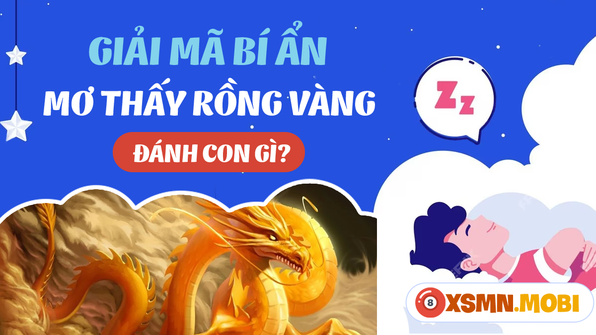 Nằm mơ thấy rồng vàng bay trên bầu trời
